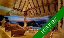 Zihuatanejo House with Spectacular Views for rent:  3 bedroom 4,000 sq.ft.